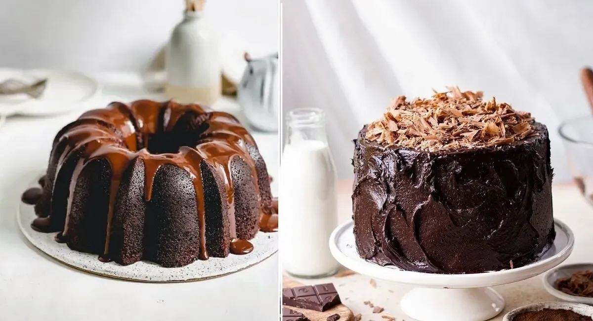 طرز تهیه کیک شکلاتی؛ از اون مدلای دبل چاکلتِ خیس و خوشمزه