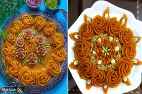 طرز تهیه حلوای سه آرد / دسری سنتی که حال و هوای قدیم رو زنده میکنه