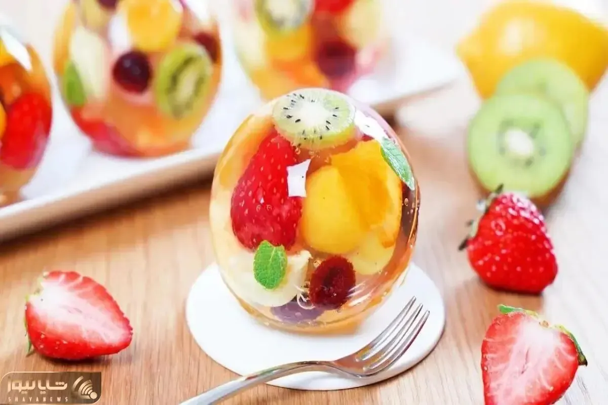 آموزش آشپزی؛ طرز تهیه ژله رژیمی بدون قند خانگی آسون و خوشمزه