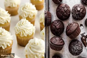 (ویدئو) طرز تهیه کاپ کیک؛ هم شکلاتیشو گفتم هم وانیلی رو پس با یه تیر دو نشون بزن
