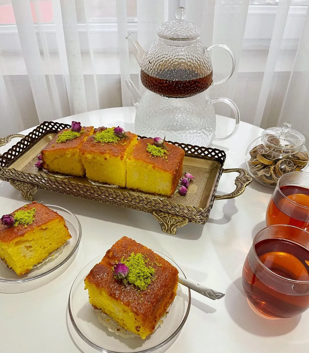 کیک باقلوایی کیک باقلوایی
