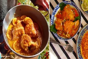 طرز تهیه مرغ پرتقالی؛ اینبار برای مهمونات جای زرشک پلو اینو بپز ببینن چقدر کدبانویی
