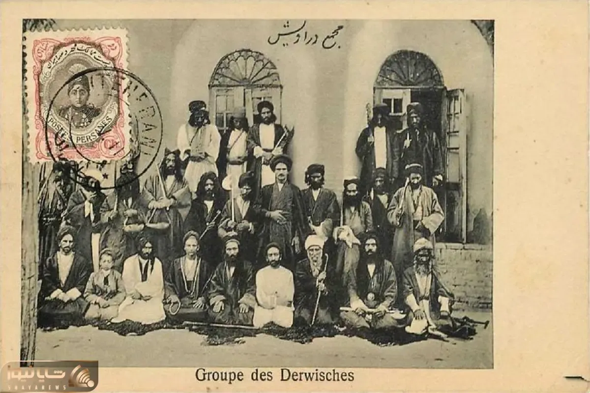 سوار ماشین زمان بشوید؛ بنگ کشیدن درویشان جاذبه توریستی ایران در زمان قاجار