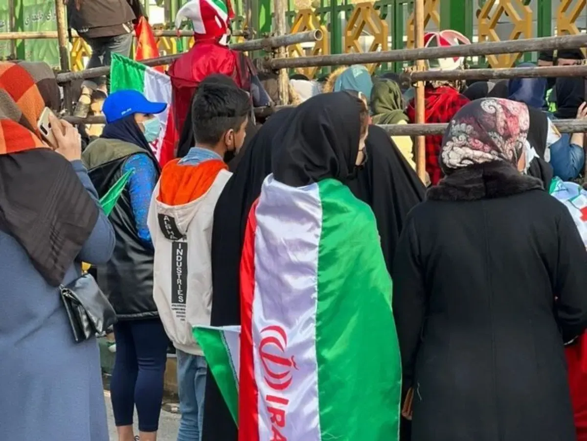 (عکس) واکنش کاپیتان پرسپولیس به اتفاقات رخ داده در ورزشگاه مشهد