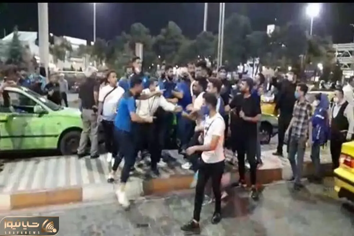 ویدئویی تازه از درگیری استقلالی‌ها در فرودگاه / تکذیبی  که تکذیب شد!
