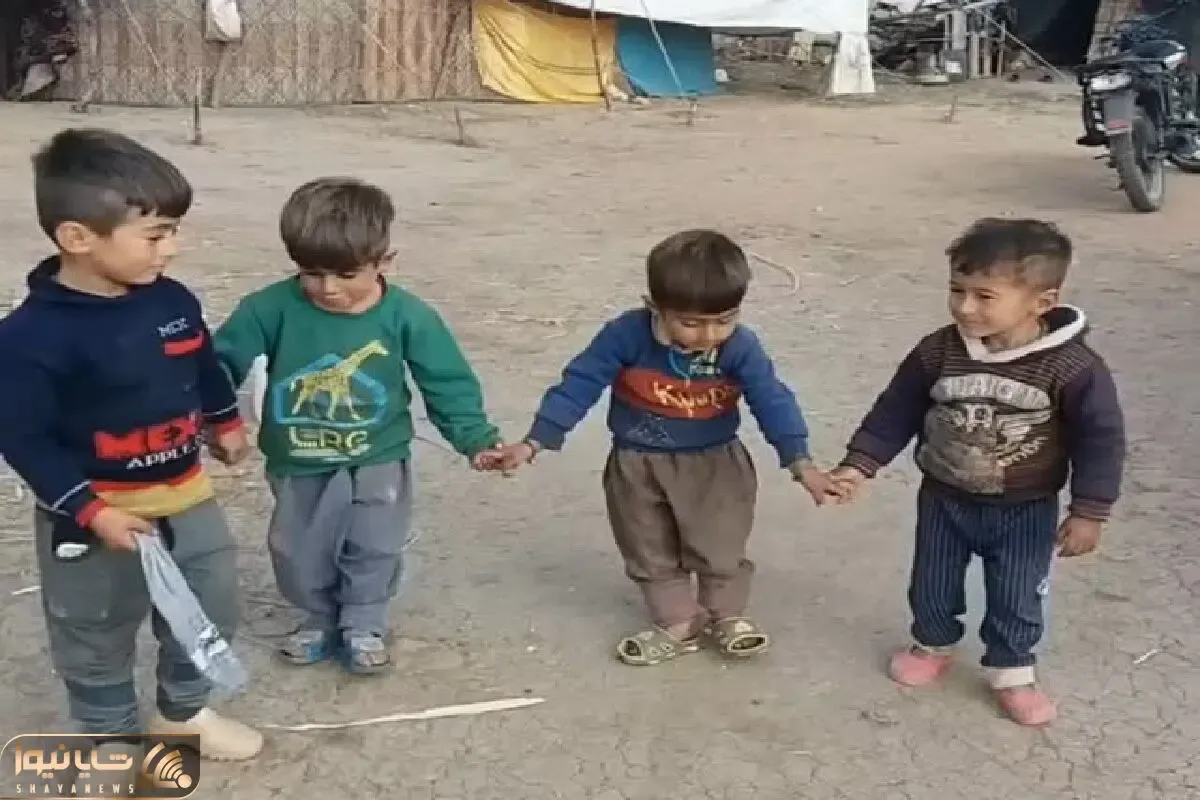 آواز محلی؛ بچه های قد و نیم قد چادرنشین چه رقص کردی  میکنن دلت ضعف میره از معصومیتشون