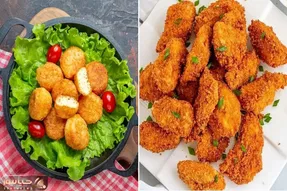 طرز تهیه ناگت مرغ / سالم تر و خوشمزه تر از ناگت های بازاری و نیمه آماده