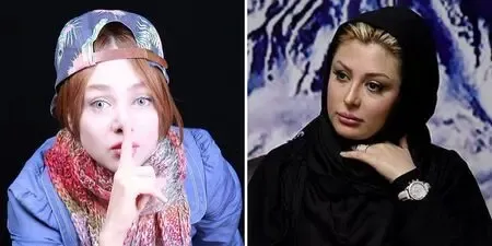 (عکس) توهین شهره قمر به استاد شجریان و واکنش نیوشا ضیغمی