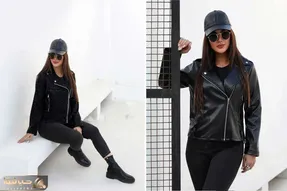 جدیدترین استایل های زمستانی با کت چرم؛ کی گفته ترند دلبر زمستون فقط برای آقایونه؟!