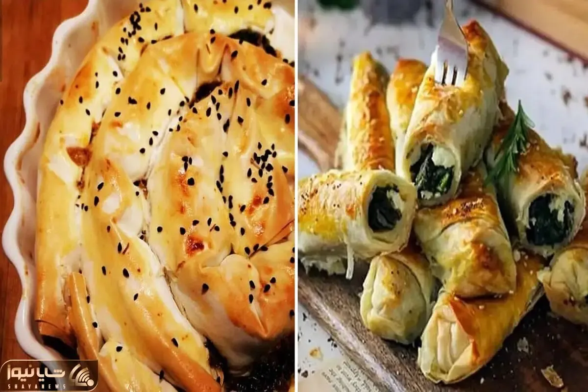 طرز تهیه بورک اسفناج و پنیر / یه شام سبک و سالم واسه خاص پسندا