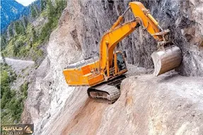 ابزارآلات غول پیکر؛ اپراتور بیل مکانیکی میره جایی که بز کوهی کم میاره