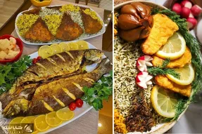 طرز تهیه سبزی پلو با ماهی مخصوص شب عید + بهترین روش مزه دار کردن و پختن ماهی