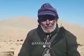 آواز اصیل؛ پیرمرده گله دار تو بیابون بی آب و علف خوند صداش جگرسوزه ولی محشرا