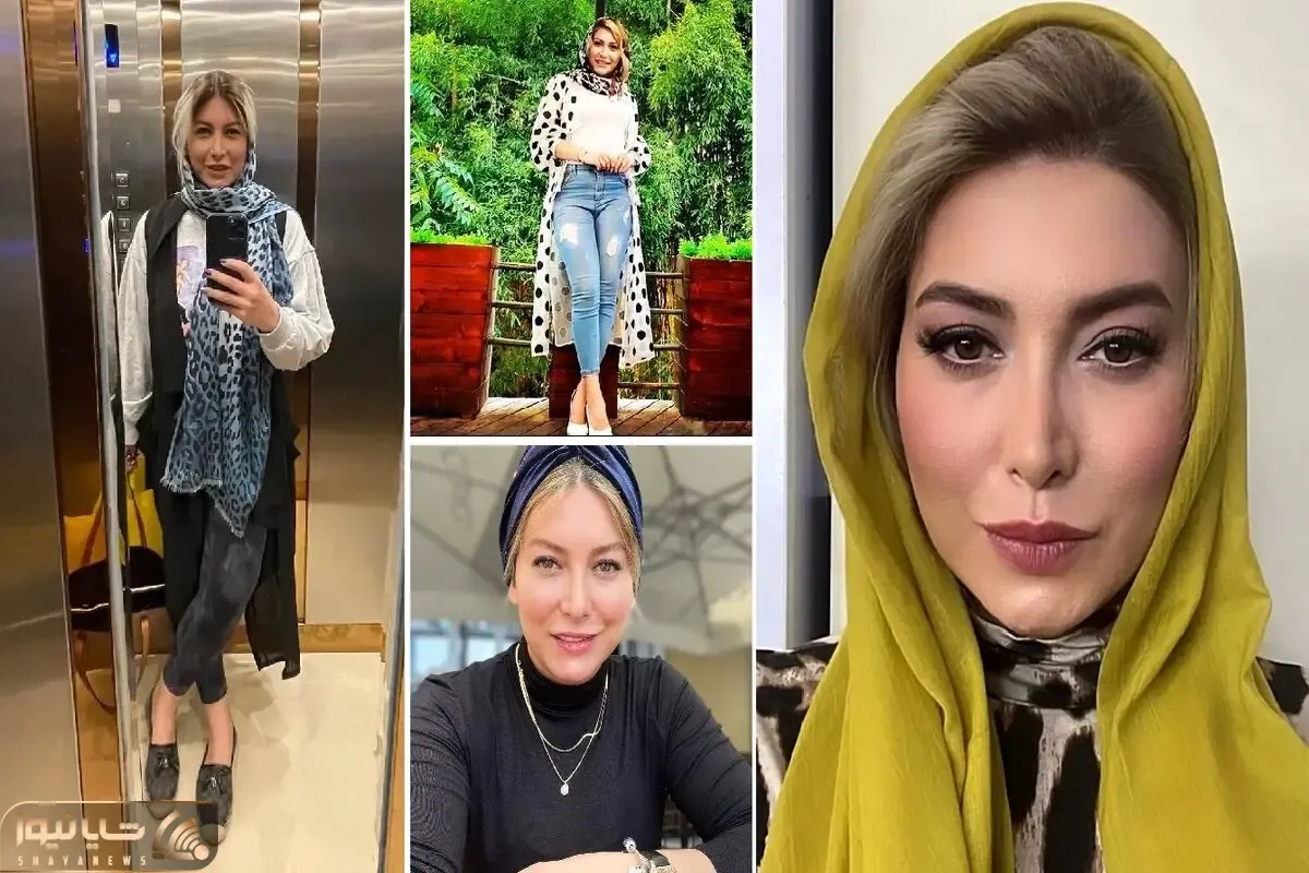 فریبا نادری با شلوار خوشرنگ و ترور شدش پَر ریزوندا؛ باید چشارو مالید و دوباره دقت کرد!