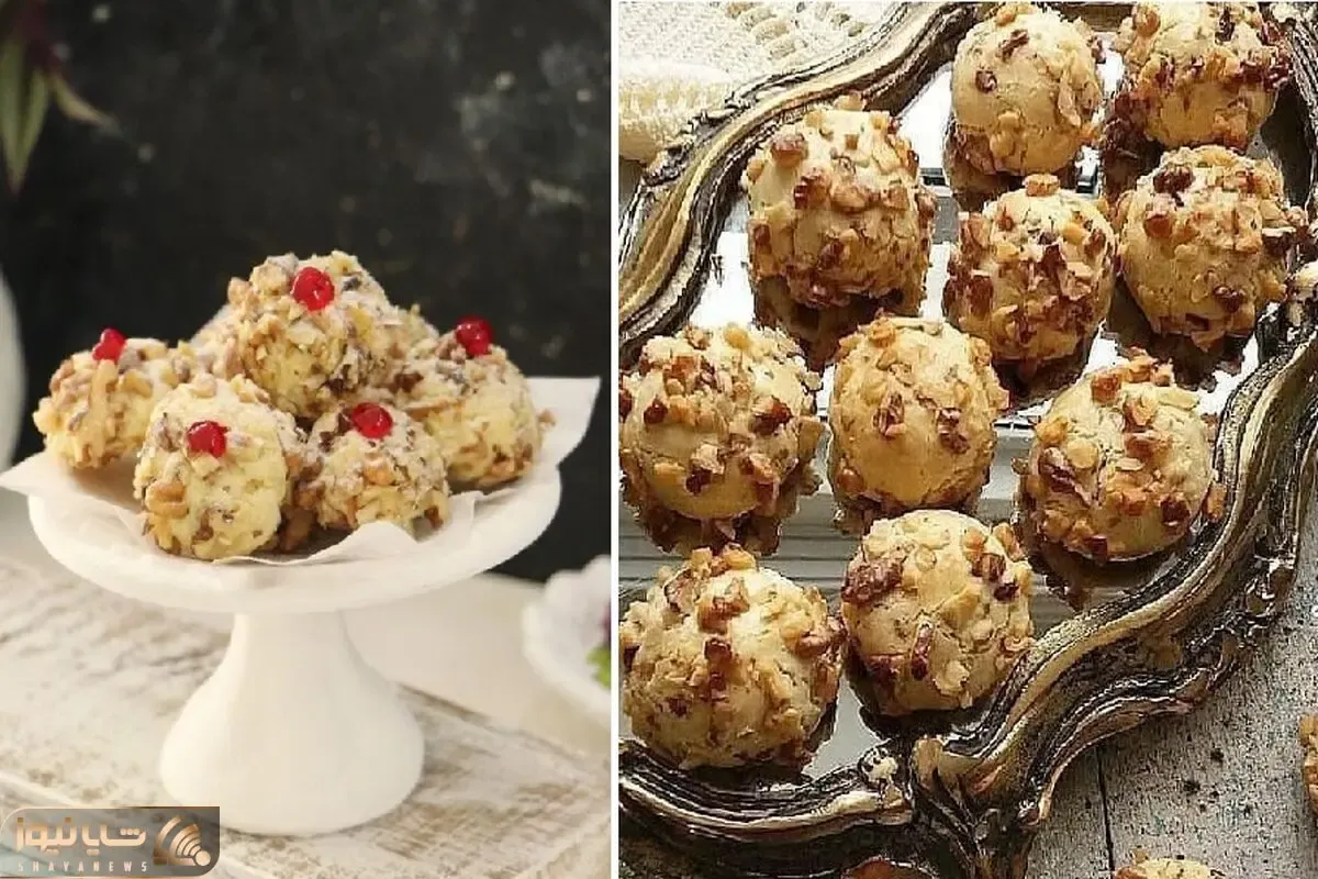 طرز تهیه شیرینی اسکار گردویی / بهترین دستور برای شیرینی ترد و خوشمزه عید نوروز