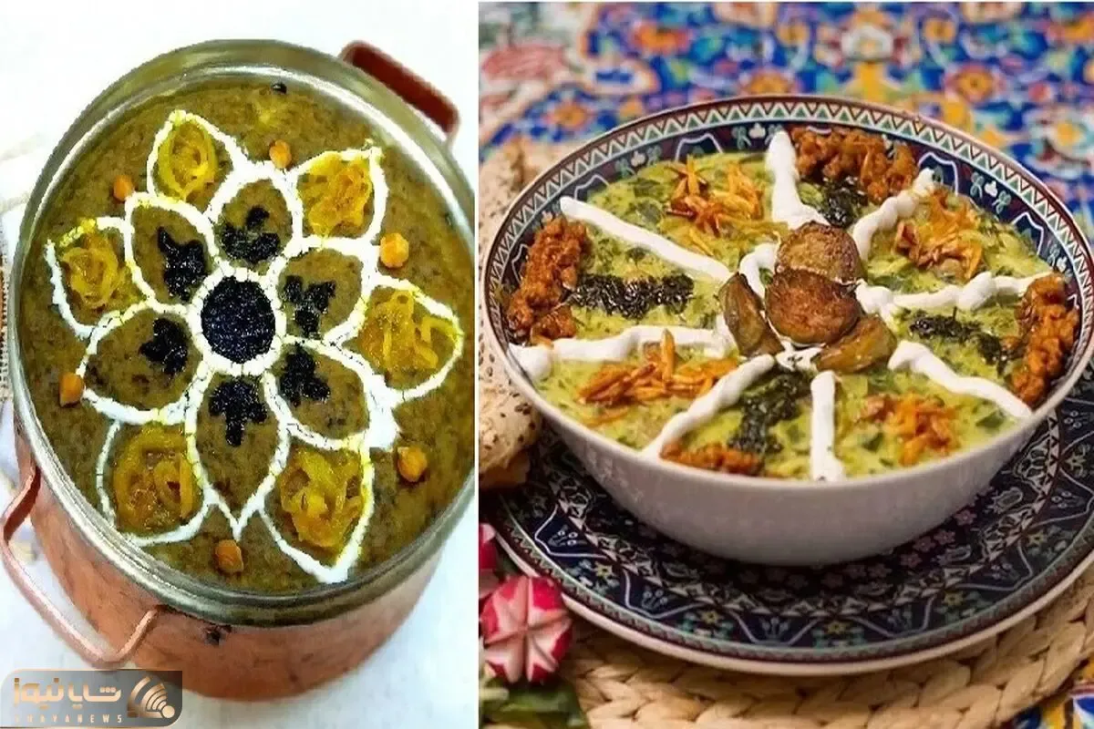 طرز تهیه آش شله قلمکار با بهترین دستور / یه آش خوشمزه و مقوی و بی نظیر