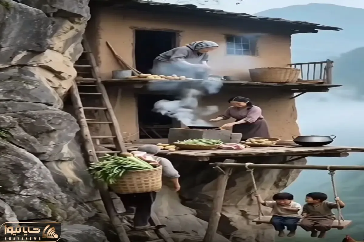 معماری خلاقانه؛ زن و شوهر با پاداش بازنشستگیشون خونه 2 طبقه کوهی ساختن طعم زندگی اینه