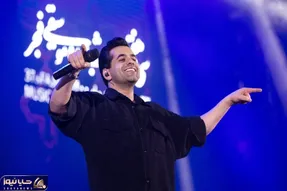 آواز شاد؛ رونمایی رضا بهرام از اجرای آهنگش و چهره پرطرفدارش در استودیو دلبری کرد