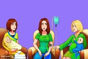 بازی فکری؛ اگه نابغه و زبان زدی تو 1 2 3 بگو بچه این خانوم سرم بدست کدومه؟