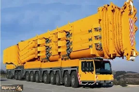 جا به جایی پرهیبت؛ جرثقیل لیبهر LTM 11200 فاتح بارهای فوق‌سنگین پروژهای عظیم