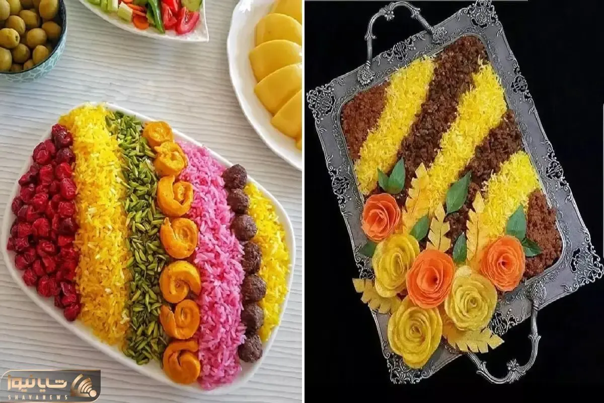 ایده های تزیین برنج و پلوی مجلسی به سبک سرآشپزهای بین المللی؛ از مهمون شیک پذیرایی کن