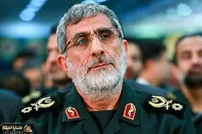 تصویری جدید از سردار قاآنی در تونل های لبنان