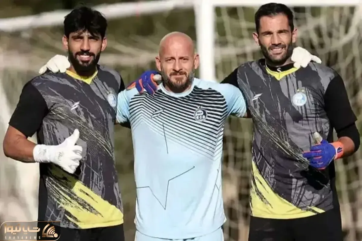ظاهر مربی استقلال یک روز بعد از کتک‌کاری!