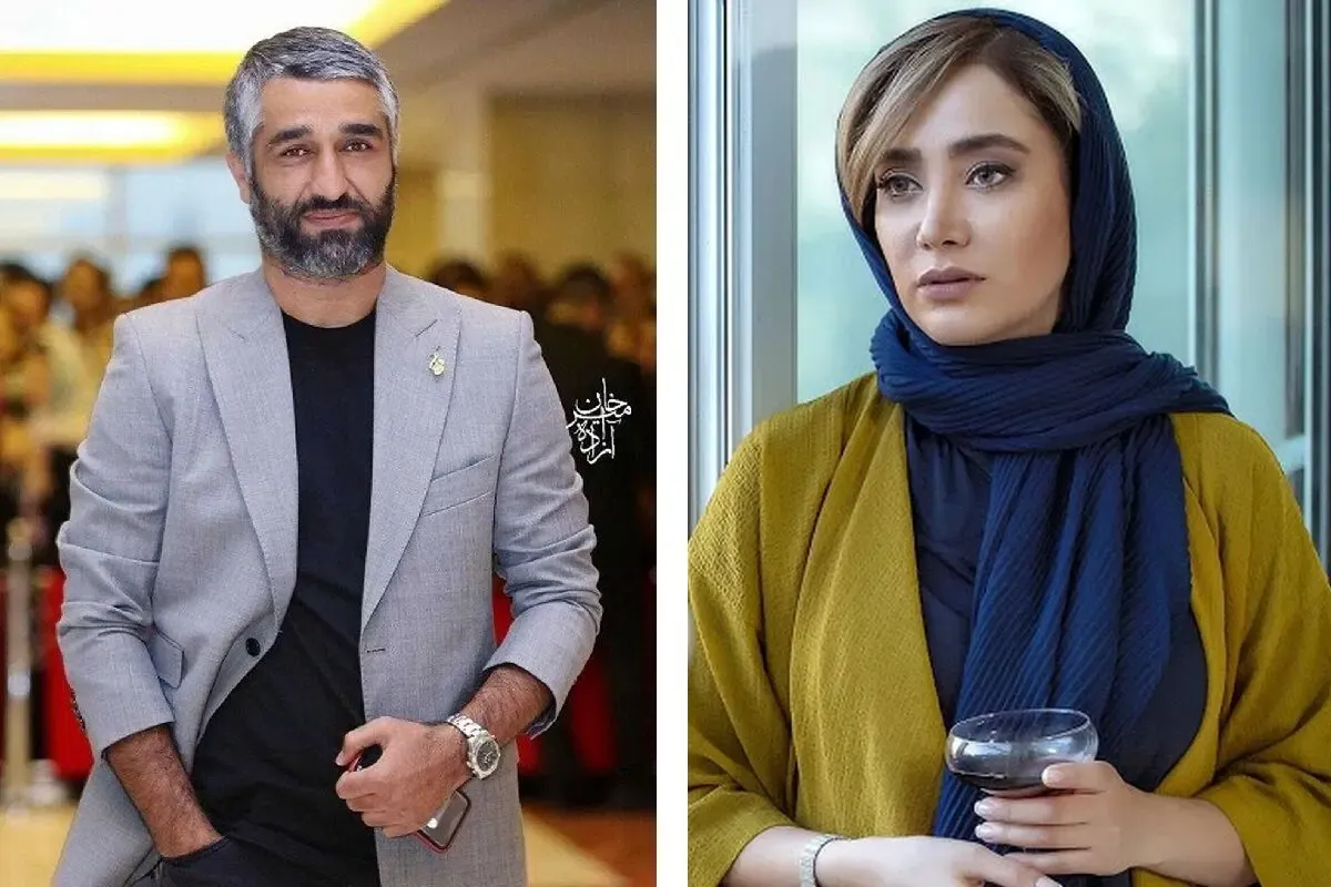 خجالت کشیدن پژمان جمشیدی از تمجید بهاره افشاری از او + ویدیو