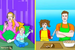 بازی فکری؛ اگه سلطان هوشی بگو بین پدر مادر کدومشون بی فکر و بی مسئولیت؟