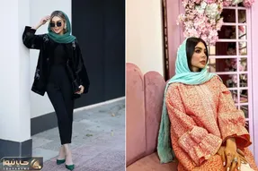 استایل مجلسی پاییز با شکت و اینا راه نمی افته ها! مانتو ژاکارد و مخمل سوزن دوزی میخواد