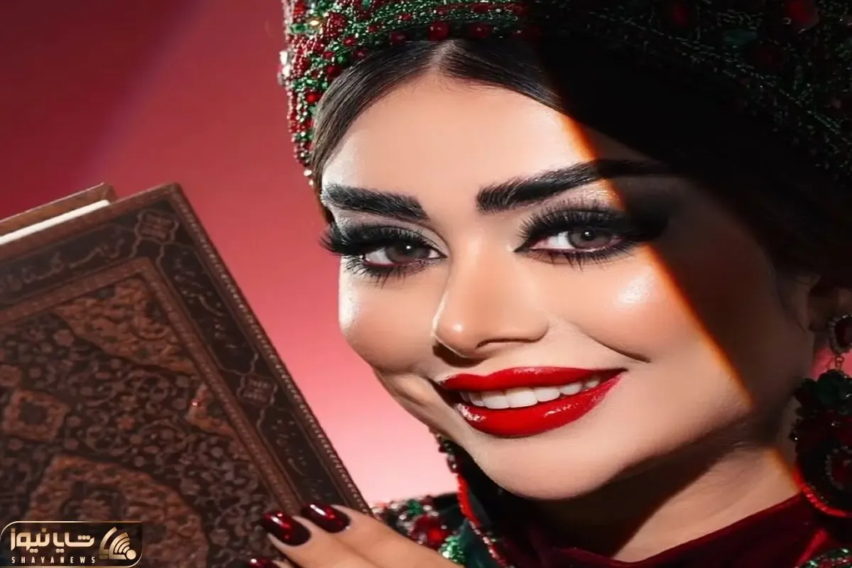 آواز شاد؛ ترانه خوانی بانوان واسه شب یلدا که تم سنتی پوشیدن با میکاپ اروپایی شیطون