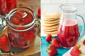 طرز تهیه مربا و شربت توت فرنگی / همراه با تمام فوت و فن های شکرک و کپک نزدن