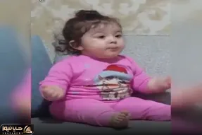 آواز احساسی؛ دختربچه نقلی با آهنگ زده بارون مسعود صادقلو دلبری میکنه آب قند لازم میشی
