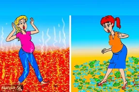بازی فکری؛ بگو کدوم از این خانومای باردار زنده میمونه؟