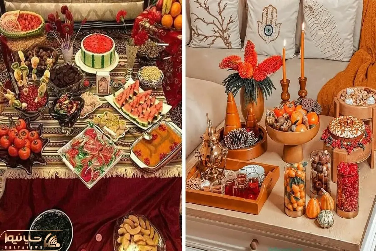 عناصر مورد نیاز دیزاین میز شب یلدا از لاکچری تا مینیمال / چیدمان رویایی با کمی سلیقه