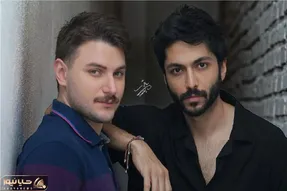 سکانس خندان/پسر امین حیایی تبدیل شده به دختر خانوم ناز/نیما مرده از خنده