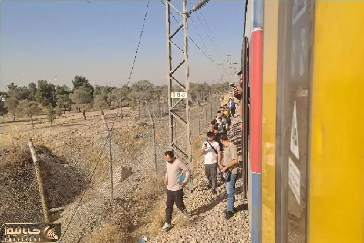 اختلال در خط ۵ مترو کرج به دلیل نقص فنی