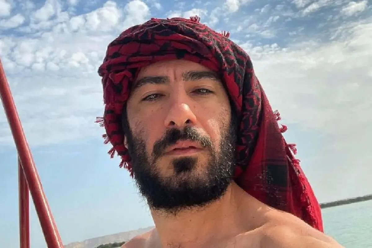 عکسی متفاوت از نوید محمدزاده در سرخپوست