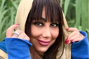 (عکس) بهنوش بختیاری در آغوش پسر جوان!