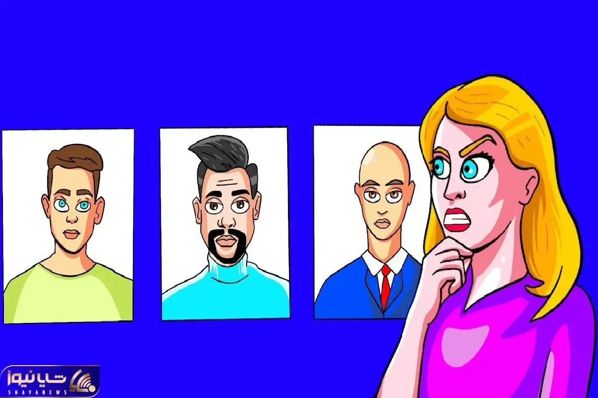 هوش تصویری؛اگه زدی رو دست باهوشا بگو کدوم از این آقایون شوهر این خانومه؟