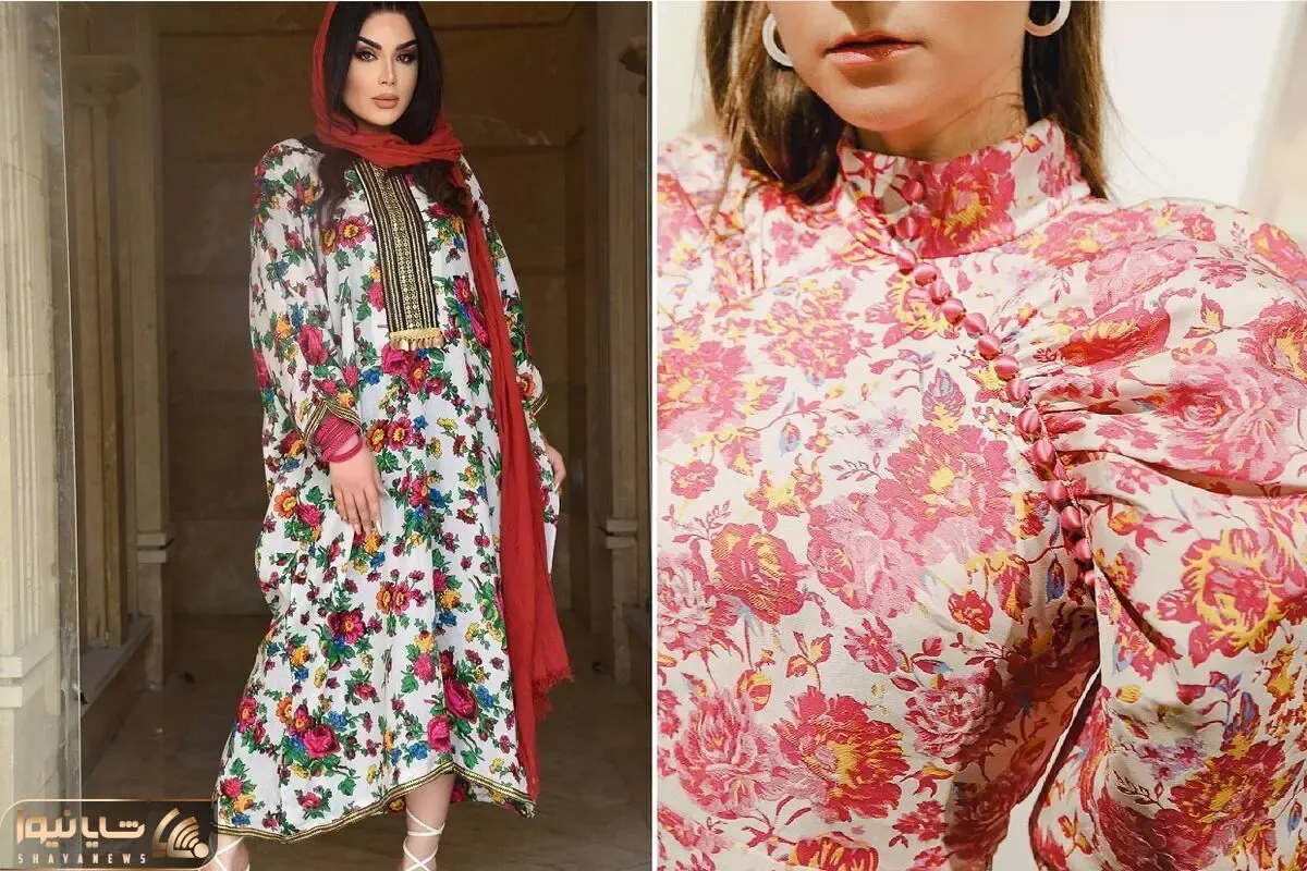 تا حالا یک مانتو از شکوفه های بهاری تن کردی؟ بهار امسالو گل گلی و شاد بپوش