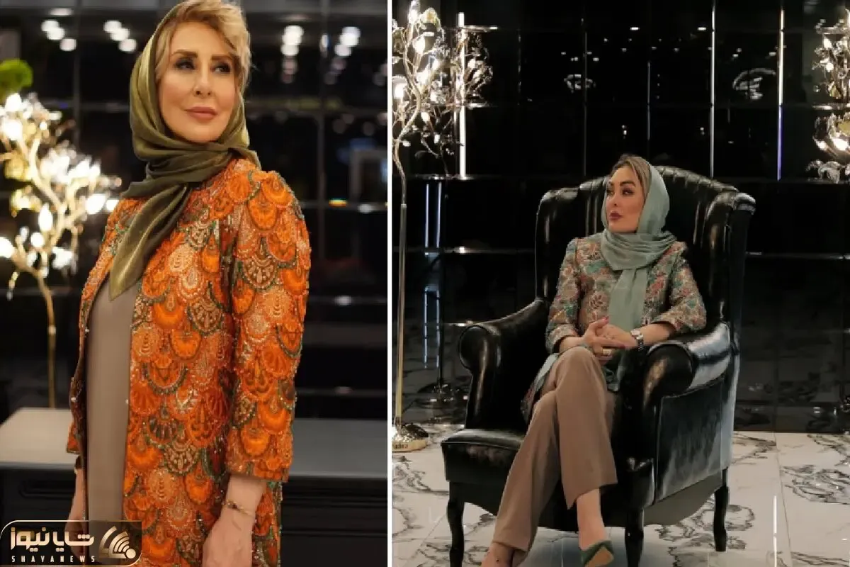 کت واک خانم های بازیگر مدل در مزون لوکس عروجی؛ مانتوهای جواهردوزی با آستین کوتاه