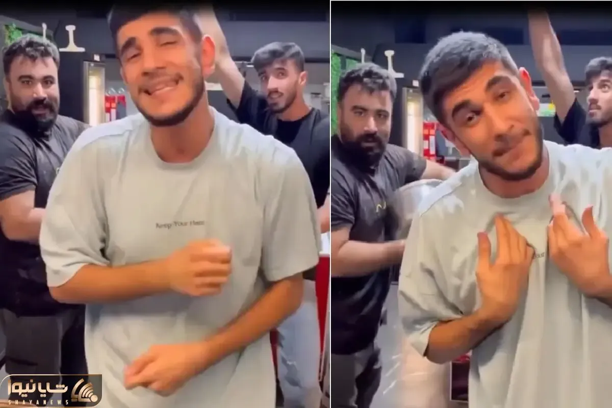 آواز بهشتی؛ باریستا با رفقای قابلمه زنش به سبک خاله سوسکه واسه مشتریا می خونن و میزنن