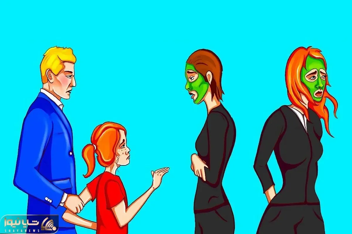 بازی فکری؛ اگه نقطه هوشت به 100 درجه رسیده بگو کدوم از این خانوم ها مادر دختر گریونه؟
