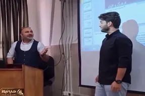 آواز احساسی؛ استاد به دانشجو گفت اگه بخونه غیبتاشو موجه میکنه خوند 20 هم اشانتیون گرف