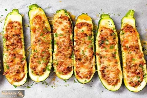 آموزش آشپزی؛ با کدو سبز اینجوری غذای خاصیت دار درست کنی همه عاشقش میشن