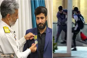 (عکس) فرزاد بادپا مدافع حرم شاهچراغ تکاور ارتش شد