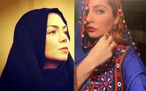 (عکس) تشابه عجیب آزاده نامداری و مهناز افشار!