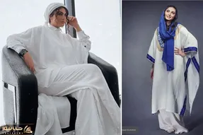 لباس تمام سفییید 