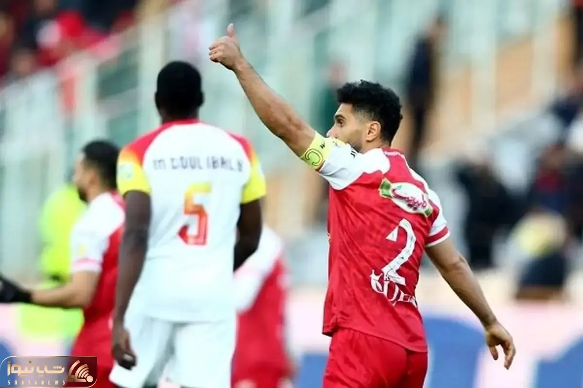 امید عالیشاه بازی پرسپولیس را از دست داد